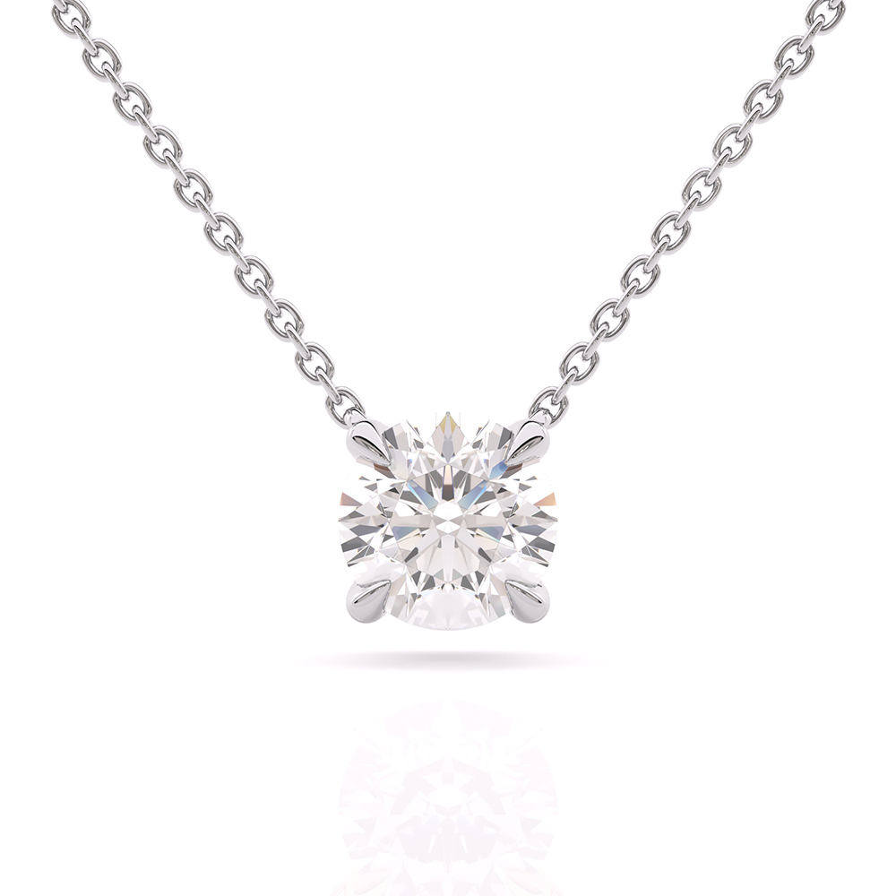 KO00580-4-Prong-Round-Cut-Diamond-Solitaire-Pendant-Necklace-18k-White-Gold-front-view (1)