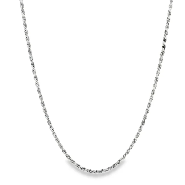 Ανδρική Αλυσίδα Rope από Ασήμι 925°