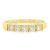 DA002100181_1 Five Stone Diamond Ring in 18K Yellow Gold