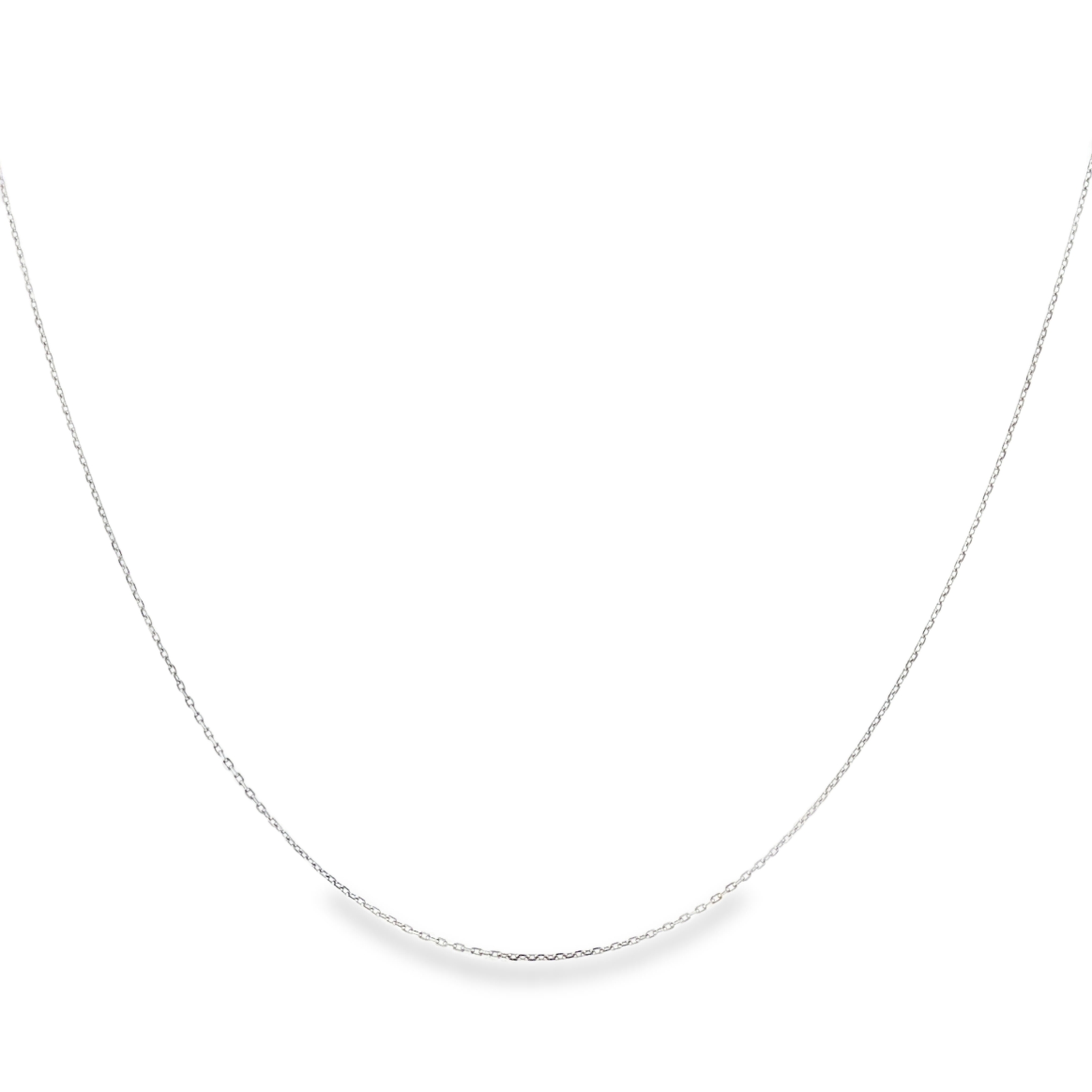 Diamond krikat chain in 14k white gold