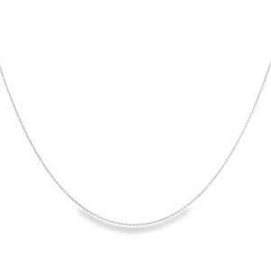 Krikat Round chain in 14k white gold