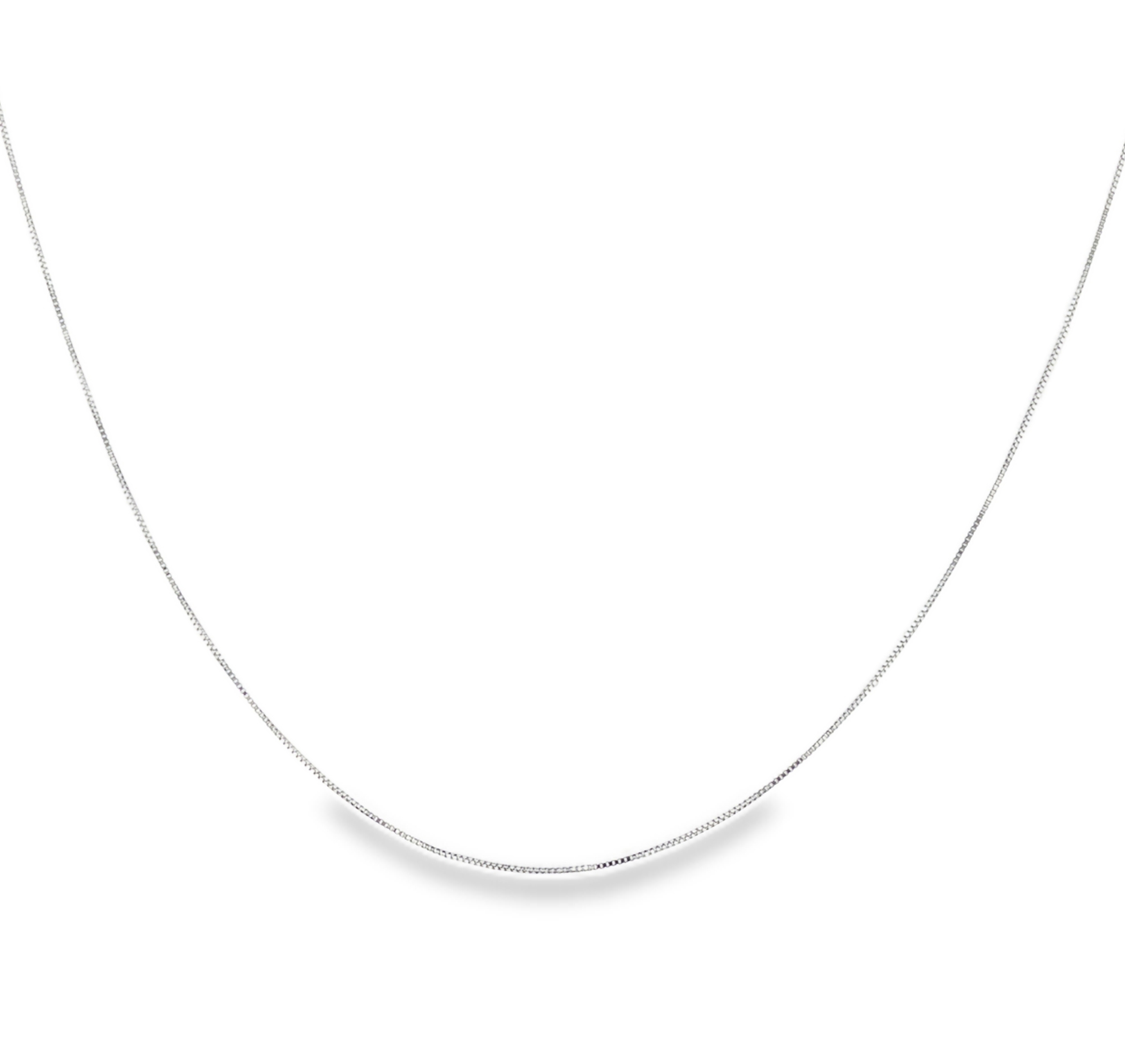 Veneziana chain in 14k white gold