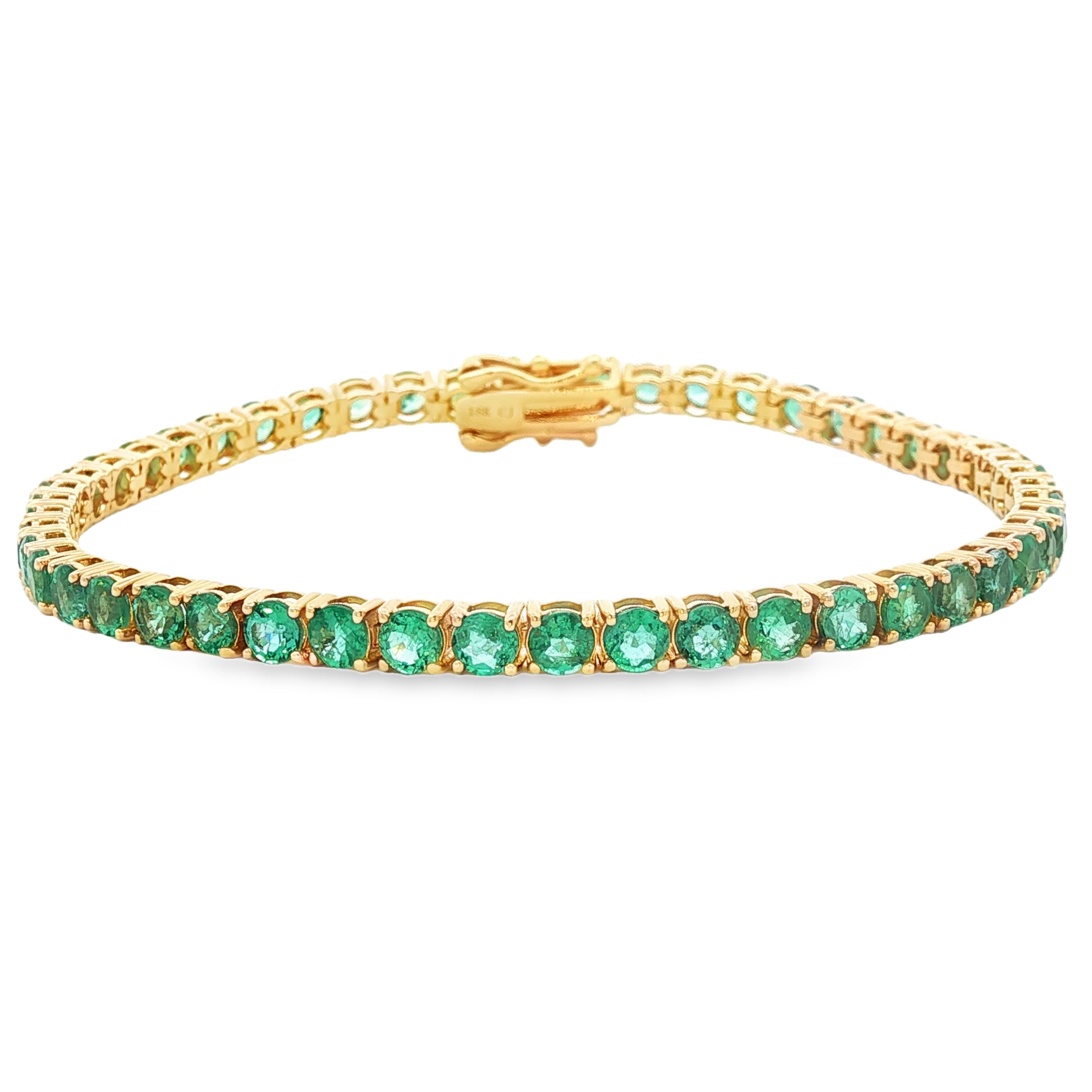emerald tennis bracelet