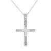 ST00882014_1 Channel-Set Diamond Cross Pendant in 14K White Gold